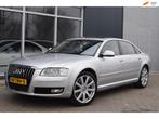 Audi A8 6.0 W12 quattro Lang | Vol Optie ! | APK 2-2027, Auto's, Audi, Automaat, Gebruikt, Zwart, Leder
