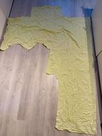 Vintage groen geruite lap stof katoen, Gebruikt, Overige kleuren, 120 cm of meer, Ophalen of Verzenden