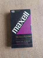 Maxell HGX-Gold 180 VHS Videoband, Ophalen of Verzenden, Gebruikt, Videoband