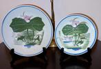 Twee borden van Chinees keramiek, Antiek en Kunst, Ophalen of Verzenden