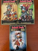3 Donald Duck HIstory pockets, Boeken, Stripboeken, Verzenden, Walt Disney, Zo goed als nieuw, Meerdere stripboeken