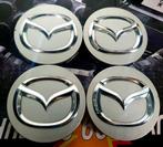 MAZDA NAAFDOPPEN 56mm ZGAN, Auto diversen, Wieldoppen, Ophalen of Verzenden, Zo goed als nieuw