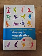 Gedrag in Organisaties, Boeken, Studieboeken en Cursussen, Stephen P. Robbins; Timothy A. Judge, Zo goed als nieuw, Alpha, HBO