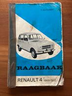 Vraagbaak Renault 4 (1969-1972) - Piet Olyslager, Auto diversen, Handleidingen en Instructieboekjes, Ophalen of Verzenden