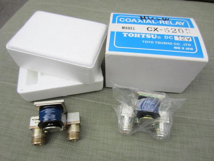 Coax relais CX520D nieuw, Telecommunicatie, Zenders en Ontvangers, Nieuw, Zender en Ontvanger, Ophalen of Verzenden