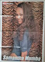 Mooie poster SAMANTHA MUMBA (HITKRANT), Rechthoekig Staand, Nieuw, Ophalen of Verzenden, A1 t/m A3