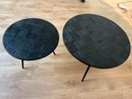 Set van 2 salontafeltjes van Flamant, Ophalen, 50 tot 100 cm, Rond, 50 tot 100 cm