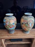 Japanse Satsuma vazen, Ophalen of Verzenden