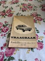 Vraagbaak Ford Escort MK1, Ophalen of Verzenden