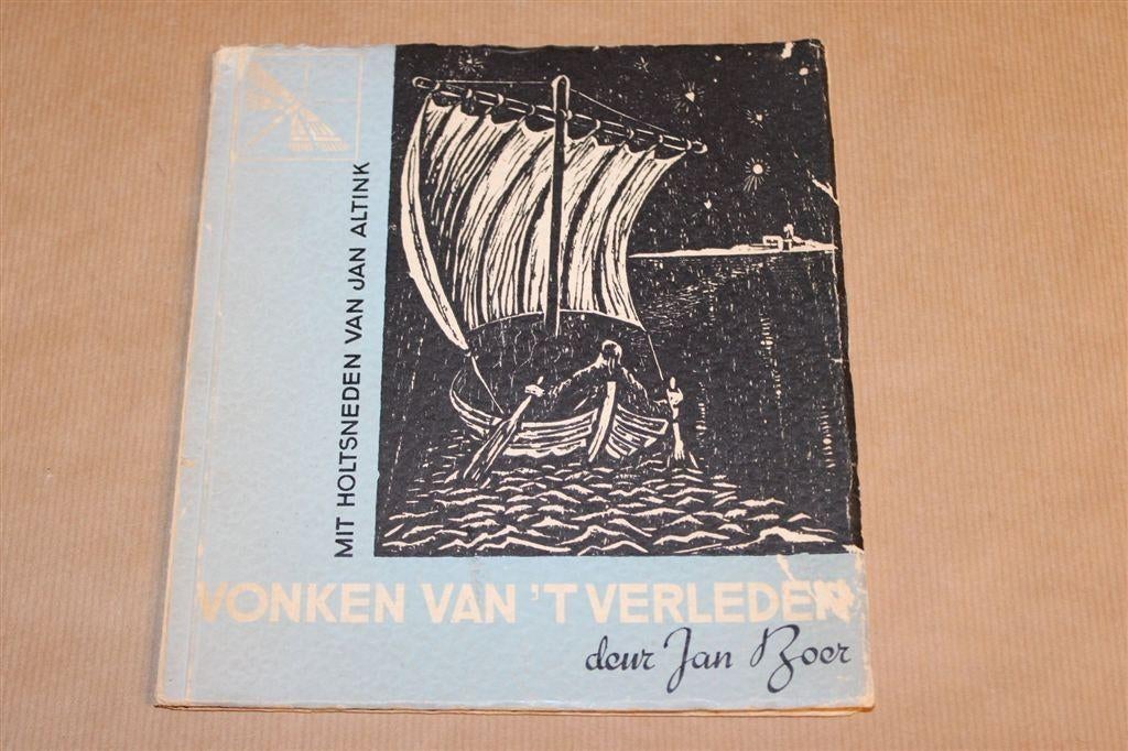 Vonken van 't Verleden — Jan Boer [1937], Ophalen of Verzenden, Gelezen