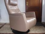 Leren Prominent Toscana sta op stoel / relax fauteuil, Huis en Inrichting, Fauteuils, Ophalen, Leer