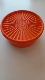 Oranje tupperware koekdoos, Huis en Inrichting, Keuken | Tupperware, Ophalen of Verzenden, Zo goed als nieuw, Oranje