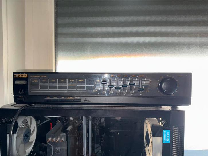 Nokia HIFI HA7710, Muziek en Instrumenten, Versterkers | Keyboard, Monitor en PA, Zo goed als nieuw, Minder dan 500 watt, Ophalen of Verzenden