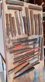 partij professionele ijzer metalen beitels oa stahlwille, Auto diversen, Autogereedschap, Ophalen, Gebruikt