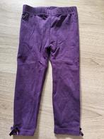 Paarse legging met strikjes maat 86, Ophalen of Verzenden, Zo goed als nieuw, Meisje, Broekje