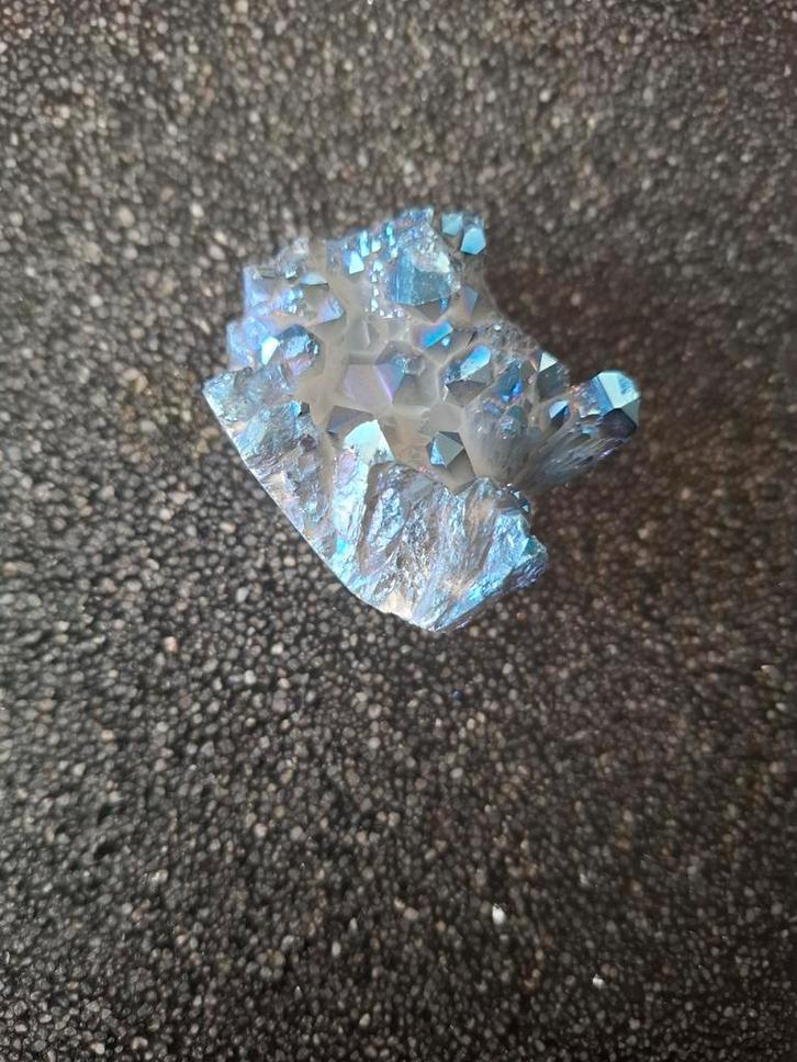 Tanzien aura/Tanzine aura kwarts edelsteen., Sieraden, Tassen en Uiterlijk, Edelstenen, Zo goed als nieuw, Ophalen of Verzenden
