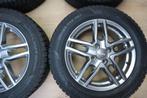 Kia stonic velgen 16 inch + winterbanden 4x100 complete set, Gebruikt, 16 inch, Banden en Velgen, Nvt
