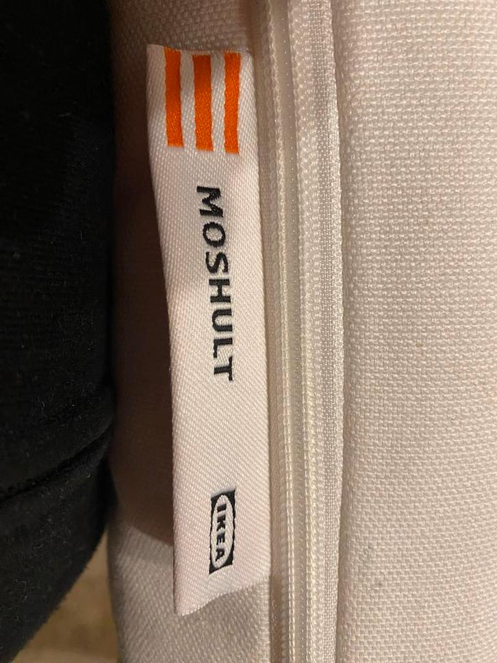 Kindermatras - IKEA MOSHULT, Huis en Inrichting, Slaapkamer | Matrassen en Bedbodems, Gebruikt, Matras, 70 cm of minder, 190 cm of minder