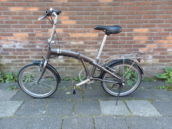 Opvouwfiets - Handig voor onderweg!, Fietsen en Brommers, Fietsen | Vouwfietsen, Gebruikt, Heren, Overige merken, 20 inch of meer