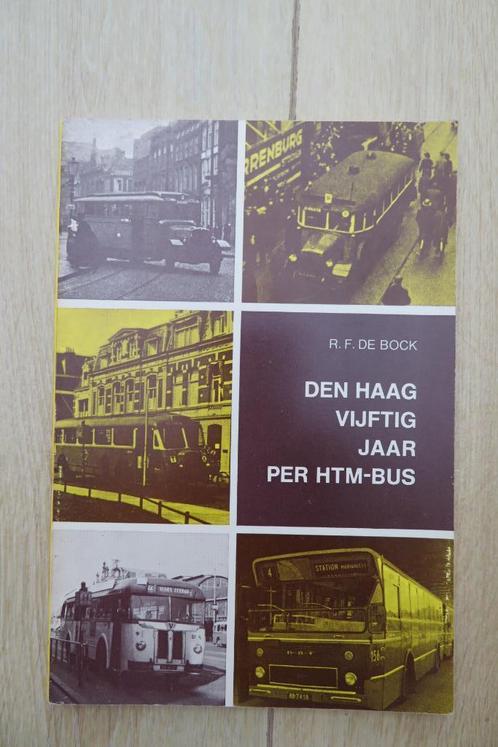 Boek Den Haag vijftig jaar per HTM-bus van R.F. de Bock, Boeken, Overige Boeken, Zo goed als nieuw, Ophalen of Verzenden