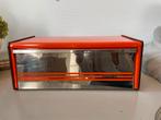 Retro oranje broodtrommel Brabantia, Ophalen of Verzenden, Gebruikt