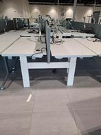 33 Duo Bureaus met Scherm, Huis en Inrichting, Bureaus, Ophalen of Verzenden, Gebruikt, Bureau