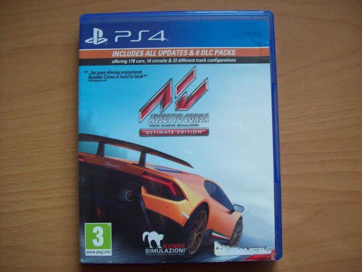 Assetto Corsa: Ultimate Edition (PlayStation 4), Spelcomputers en Games, Games | Sony PlayStation 4, Gebruikt, Racen en Vliegen