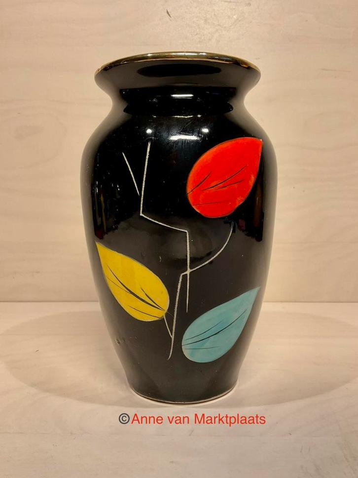 West Germany Foreign vaas 238-18, Huis en Inrichting, Woonaccessoires | Vazen, Overige kleuren, Minder dan 50 cm, Aardewerk of Porselein