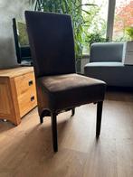 5 eetkamerstoelen — DEZE WEEK WEG, Ophalen, Gebruikt, Bruin, Stof