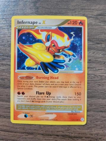 Infernape pokemon kaart beschikbaar voor biedingen