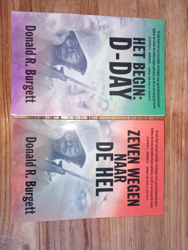 Donald Burgett - D-Day & Zeven Wegen naar de Hel, Boeken, Oorlog en Militair, Gelezen, Tweede Wereldoorlog, Ophalen of Verzenden