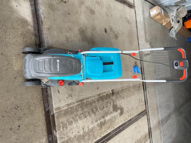 Gardena elektrische grasmaaier, Tuin en Terras, Grasmaaiers, Gebruikt, Elektrische grasmaaier, Opvangbak, Ophalen