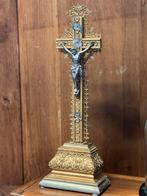 Oud kruis, Jezus, relikwie 46,5 cm, Antiek en Kunst, Ophalen of Verzenden