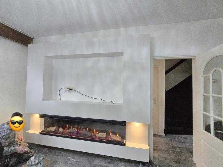 Cinewall op maat laten maken !!!!, Huis en Inrichting, Haarden, Zo goed als nieuw, Elektrische haard, Ophalen of Verzenden