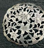 Zilveren Broche Niekerk gekeurd zwaardje 6 x 6 cm, Verzenden, Zo goed als nieuw, Zilver