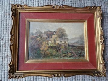 Schilderij gesigneerd antiek August Specht! beschikbaar voor biedingen