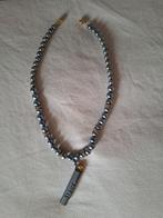 Ketting met Dior Addict hanger, Overige materialen, Met strass, Blauw, Nieuw