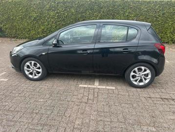 Opel Corsa 1.4 66KW/90PK 5D 2015 Zwart beschikbaar voor biedingen