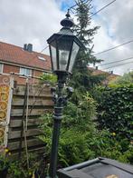 Klassieke tuinlantaarn van gietijzer nostalgisch ontwerp, Tuin en Terras, Buitenverlichting, Ophalen, Staande lamp, Zo goed als nieuw