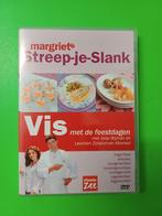 DVD + boekje - Streep je Slank - Vis met de Feestdagen, Alle leeftijden, Ophalen of Verzenden, Gebruikt, Kunst of Cultuur