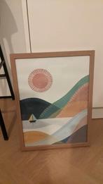 Leuke print voor kinderkamer - excl. lijst, Minder dan 50 cm, Ophalen of Verzenden, Zo goed als nieuw, Minder dan 100 cm