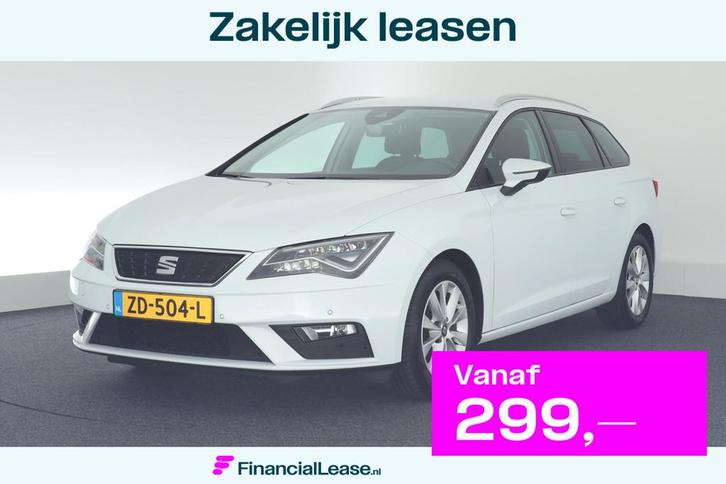 SEAT Leon ST 1.0 116pk DSG EcoTSI Style Business Intense Key, Auto's, Seat, Bedrijf, Lease, Financial lease, Leon, ABS, Airbags
