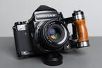 Pentax 67 + SMC 90mm f/2.8 + SMC 135mm f/4, Ophalen of Verzenden, Gebruikt, Spiegelreflex, Pentax