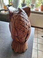 Hout te uil, Antiek en Kunst, Kunst | Beelden en Houtsnijwerken, Ophalen of Verzenden