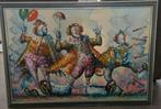 Mooie olieverf schilderij, Ophalen, 50 tot 75 cm, Zo goed als nieuw, Schilderij