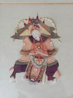 Bijzondere Chinese knipkunst, papierkunst, ingelijst, Ophalen of Verzenden