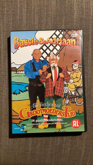 Bassie & Adriaan - alle liedjes uit Grootmoeders tijd dvd beschikbaar voor biedingen
