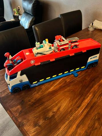 Paw Patrol Patroller met Ryder en ATV en 2 voertuigen beschikbaar voor biedingen
