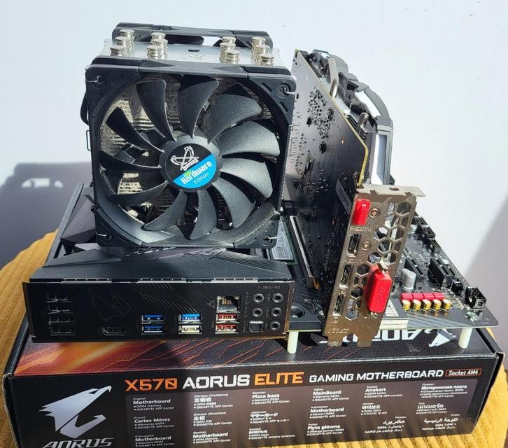 moederboard /cpu/ graphiccard / ram, Computers en Software, Moederborden, Gebruikt, AMD, DDR4, Ophalen