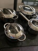 Complete Pannenset - Koken met gemak!, Huis en Inrichting, Keuken | Potten en Pannen, Ophalen, Gebruikt, Inductieplaat, Pannenset